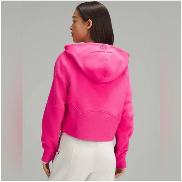 Scuba oversized full zip sonic pink - Picture 2 of 4